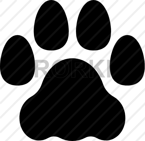 vector cat, paws, kitten, animals, symbol, meow, feline, pet, kitties, kitty, tracks
